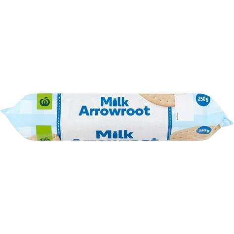 Woolworths Arrowroot Milk Biscuits 250g | Woolworths