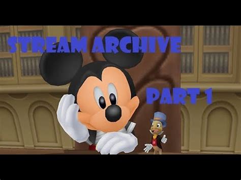 Nds Kingdom Hearts Re Coded Stream Archive Youtube