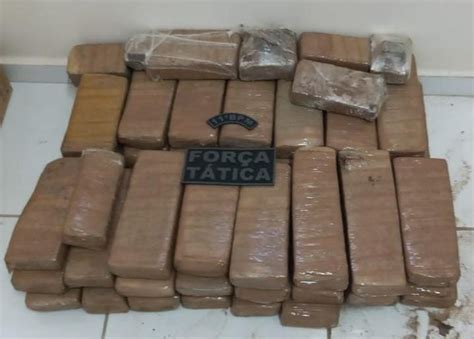 Polícia Militar Apreende 60 Quilos De Maconha E Prende Suspeito Na