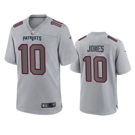 Patriots Mac Jones Atmosphere Fashion Game Jersey – US Sports Nation