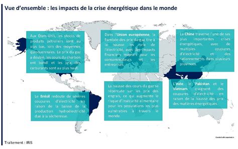 Insécurité énergétique les dessous dune crise mondiale IRIS