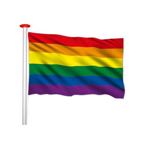 Vlag Regenboog Faber Vlaggen