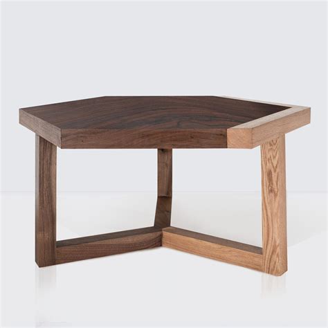 Wood Coffee Tables Hexagon Coffee Table Hexagon Coffee Table