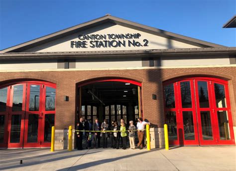 Warm Welcome For New Canton Fire Station Plymouth Voice