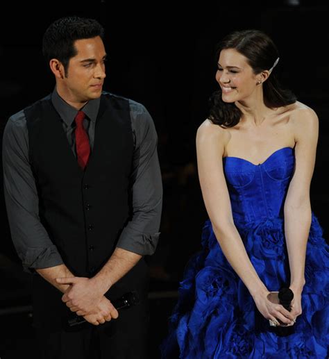 Zachary Levi Mandy Moore Performing The Academy Awards