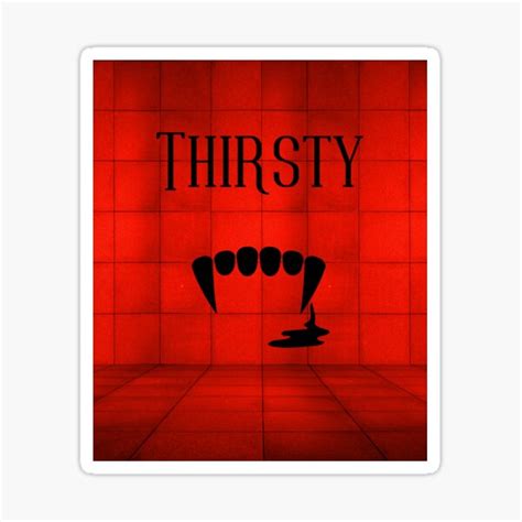 Taemin Thirsty KPOP Sticker For Sale By ValAndVanya Redbubble