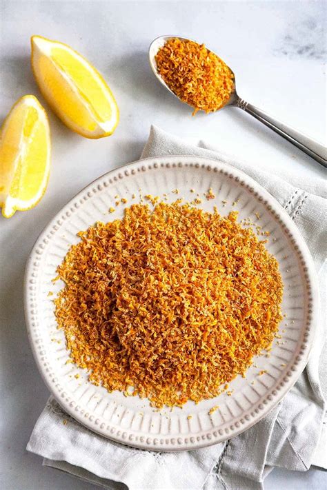 Dried Lemon Peel | Foodtasia