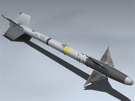 aim 9l sidewinder 3d model