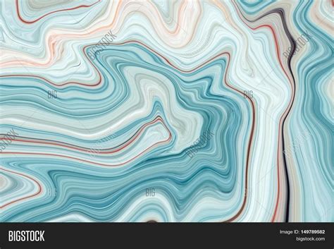 Marble Ink Colorful Image And Photo Free Trial Bigstock