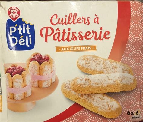 Cuillers à pâtisserie aux œufs frais Marque Repère 300 g