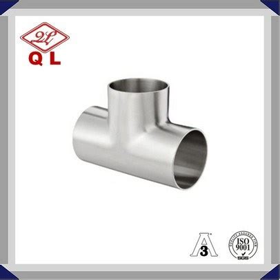 Stainless Steel Sanitary Special Y Type Welded Tee China Sanitary