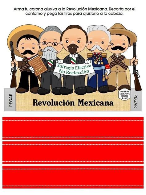 Pin De Mtra Anita 🍎 En Noviembre Revolucion Mexicana Para Niños Revolución Mexicana