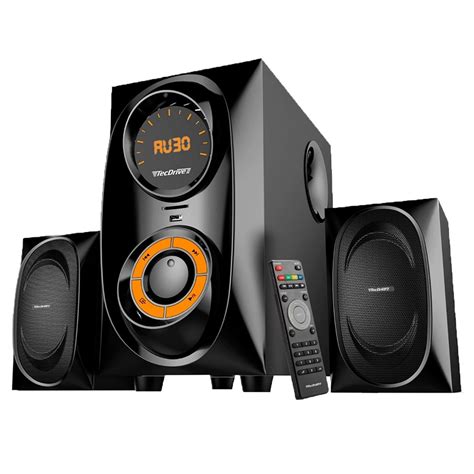 Caixa De Som Tecdrive Bluetooth W Rms Preto Xc Tec Sub