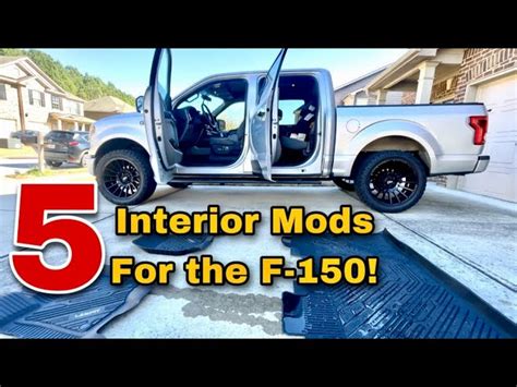 2018 F150 Interior Mods Cabinets Matttroy