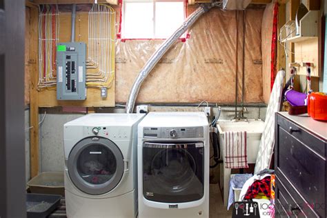 Diy Unfinished Basement Laundry Room Ideas Openbasement