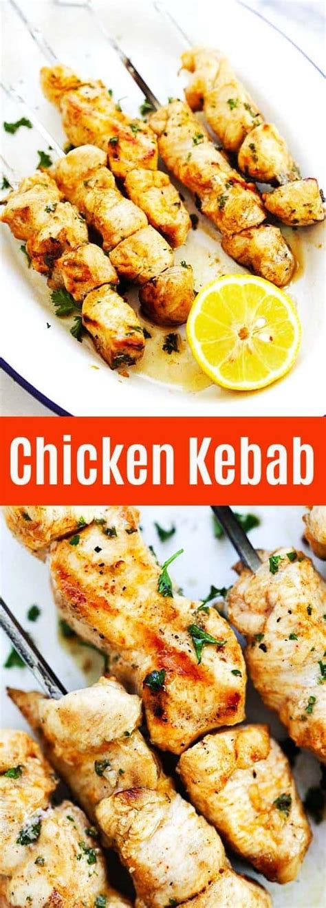 Easy Chicken Kebab Easy Delicious Recipes