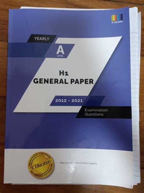 A Level Tys Gp Ten Year Series General Paper Yearly Hobbies Toys