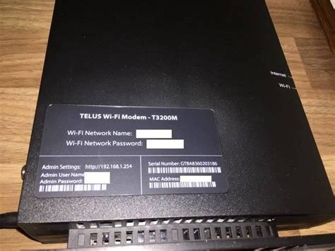 Telus Modem Router T3200m Victoria City Victoria Mobile