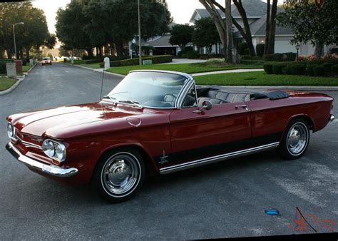 Famous Turbo Spyder Restored 1963 Chevrolet Corvair Monza Spyder