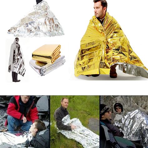 Emergency Thermal Blanket Outdoor Essential Life Changing Products