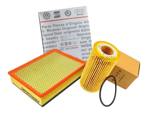 Kit Filtros Aire Y Filtro Aceite Original Vw Amarok V