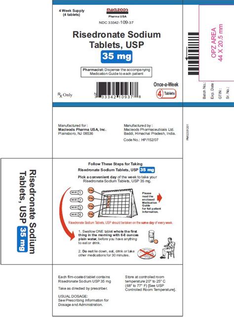 BUY Risedronate Sodium (Risedronate Sodium) 5 mg/1 from GNH India at ...