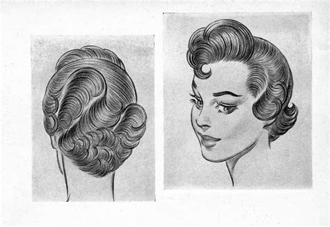 Vintage Hair Style Design Retro Beauty Vintage Hairstyles Hair Styles