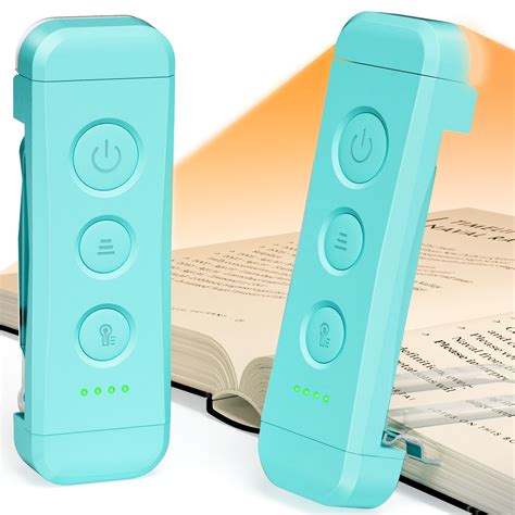 Glocusent Usb Rechargeable Book Light For Reading In Bed Portable Clip