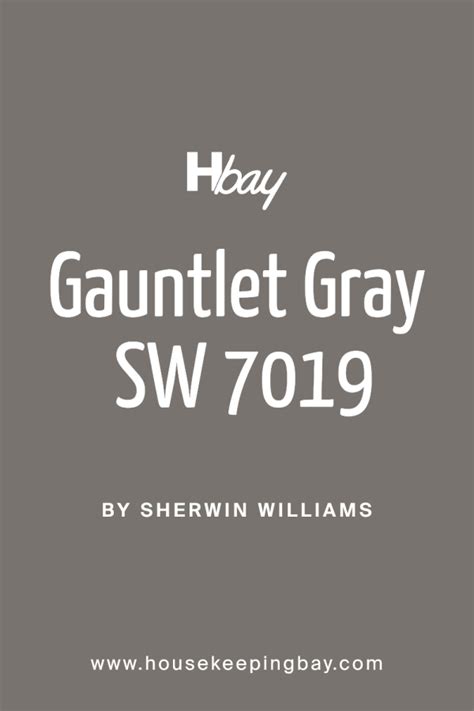 Gauntlet Gray Sw By Sherwin Williams Housekeepingbay