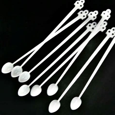 Plastic Coffee Tea Mini Spoon Stirrer Shopee Malaysia