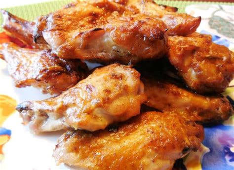 Honey Mustard Chicken Wings Recipe Awesome Cuisine