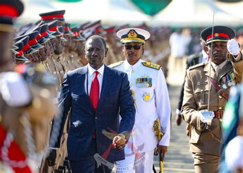 President Ruto Presides Over Recruits Pass Out Parade At Dfrts