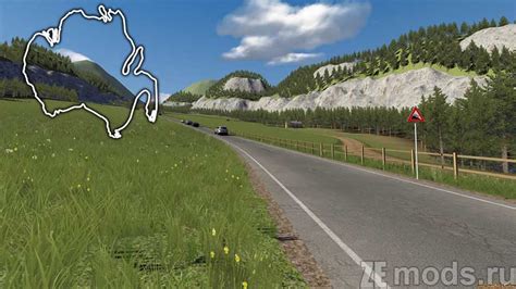 "Mountain Route" Map Mod for Assetto Corsa