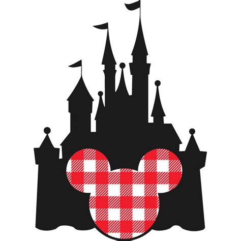 Mickey Mouse Castle Head Svg Disney Christmas Svg Mickey C Inspire