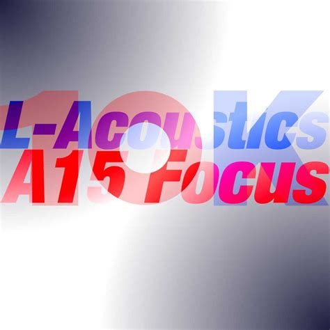 L-Acoustics A15 Focus – Buy now from 10Kused .com