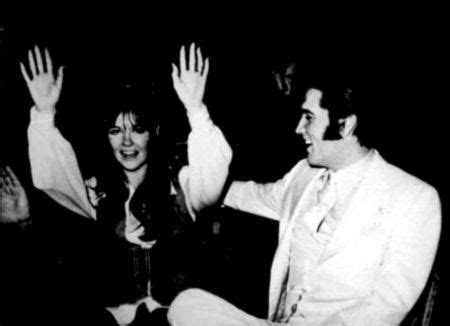 Elvis And Actress Shelley Fabares On The Movie Set Of The Trouble