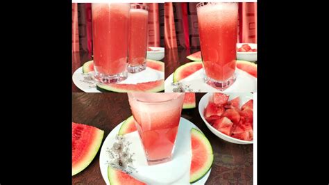 Tormujer Juice।তরমুজের জুস শরবত।watermelon Juice। তরমুজের জুস রেসিপি। Youtube