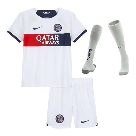 Psg Away Kids Jerseys Full Kit 202324 Gogoalshop