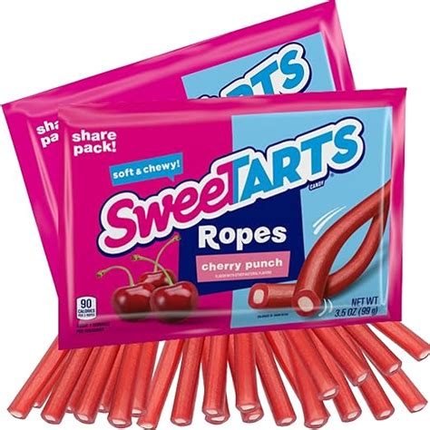 Amazon Sweet Tarts Soft And Chewy Ropes Cherry Punch And Tangy