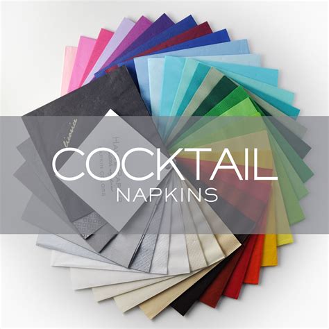 Personalized Cocktail Napkins — Haute Papier