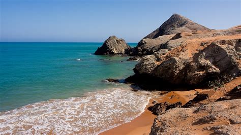 Beach At Cabo De La Vela Guajira Peninsula La Guajira Riohacha Colombia Windows Spotlight