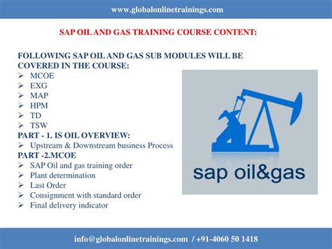 Sap Oil And Gas Training Material
