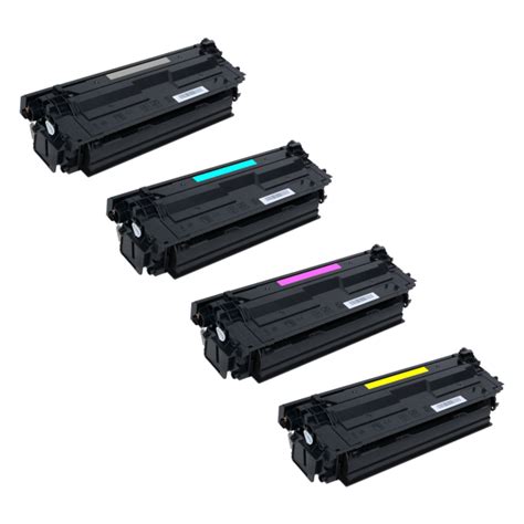 Buy Compatible HP Color LaserJet Enterprise M553 Multipack Toner