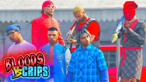 Bloods Crips Gang Fight Gta Rp Youtube