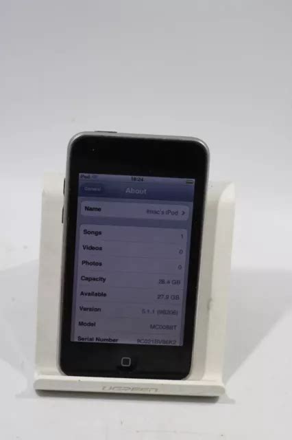 Apple Ipod Touch Rd Generation Gb A Mp Music Player Black