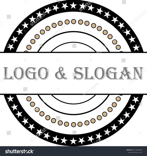 vector graphic logo slogan template stock vector royalty
