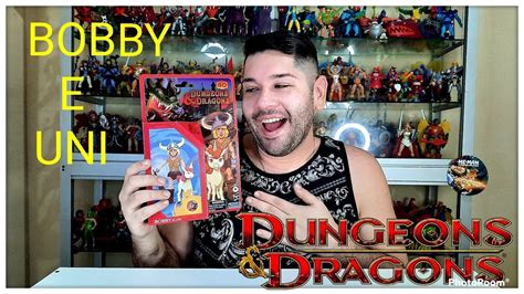 BOBBY E UNI CAVERNA DO DRAGÃO ACTION FIGURES REVIEW DUNGEONS AND