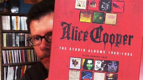 ALICE COOPER THE STUDIO ALBUMS 1969 1983 BOX SET UNBOXING 2015