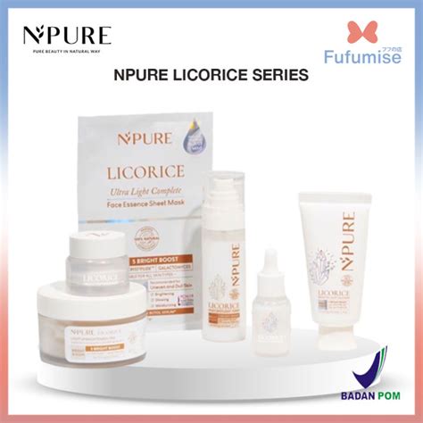 Npure Licorice Series Brightening The Light Cleanser Milky