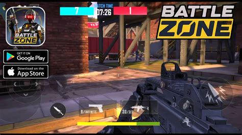 BattleZone PvP FPS Shooter Gameplay Android IOS YouTube